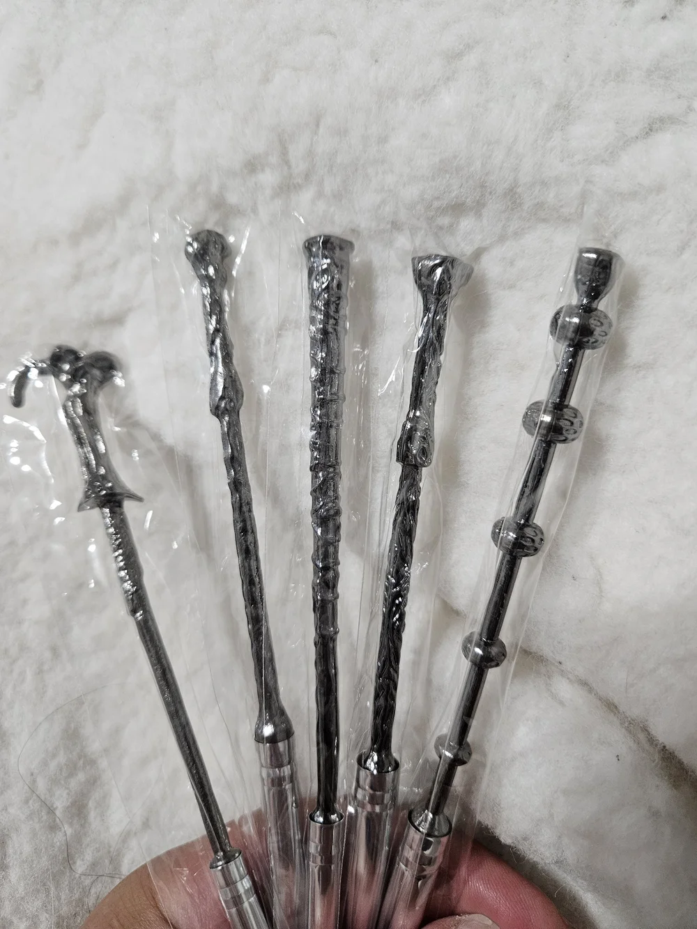 Storybook Cosmetics Original Storybook Wands 5 Piece Brush Set w/ Velvet Pouch